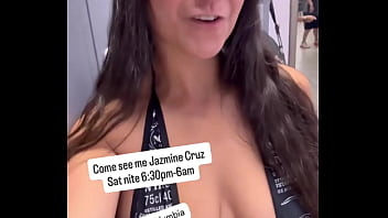 Hey y’all come see me jazmine cruz sat nite 6 30pm 6amplatinum west south carolina