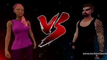 Taleena vs jerle nf3d mixed no rules combat