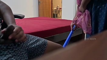 Poornima bhabhi seeing cock