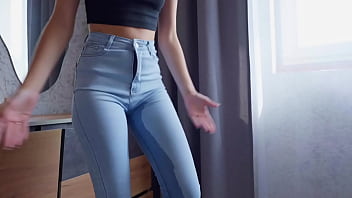 Omg i'm peeing my jeans female desperation pee