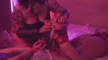 Mistress rotten venus had a lot of fun tickling the girls' feet dirty version