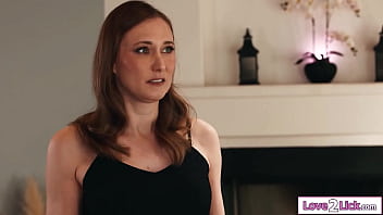 Haley reed puts a vibrator inside her ass her stepmom ophelia kaan keeps pressing the remote she shows herself and lets the milf lick her pussy