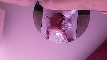 Wife cheating with a bbc to my bull creampying me with the thong aside