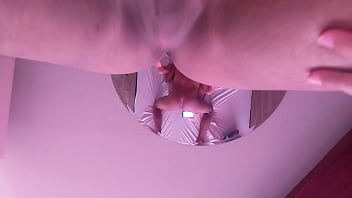 Wife cheating with a bbc to my bull creampying me with the thong aside