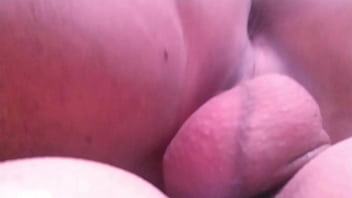 Wife cheating with a bbc to my bull creampying me with the thong aside