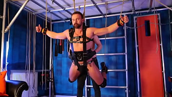 Bound suspended and milked by tombakerbdsm the absolute frustration begging for release