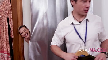 Weirdo step son randomly rams cock up step mothers plump ass while they were shopping Weirdo step son randomly rams cock up step mothers plump ass while they were shopping