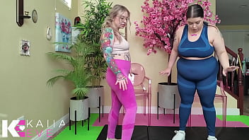 Bossy trainer tricks college girl for a free foot sniffing & licking