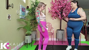 Bossy trainer tricks college girl for a free foot sniffing & licking