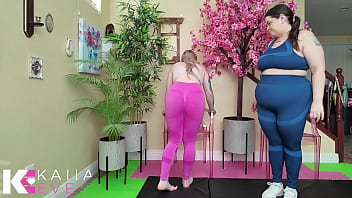 Bossy trainer tricks college girl for a free foot sniffing & licking