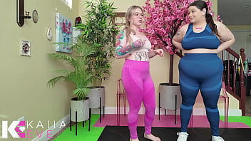 Bossy trainer tricks college girl for a free foot sniffing & licking