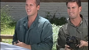 Aurora snow gets fucked by two farm hands