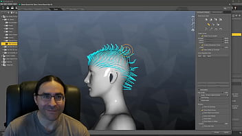 Building the leticia scene hair skin and physicality