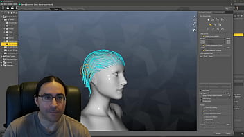 Building the leticia scene hair skin and physicality