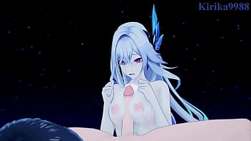 Skirk and varesa intense sex genshin impact hentai