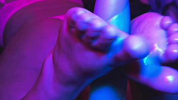 Imagine those wonderful cute feet touching your cock