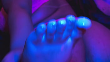 Imagine those wonderful cute feet touching your cock