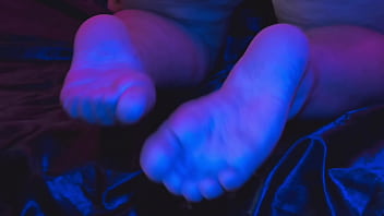 Imagine those wonderful cute feet touching your cock