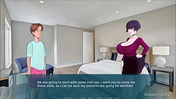 Sexy doc had her patient tongue fuck her wet pussy