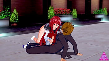 Rias ha un debito con issei lo ripaga scopandolo Rias ha un debito con issei lo ripaga scopandolo
