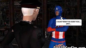 Foxy gagged 3d cartoon babe getting fucked hard