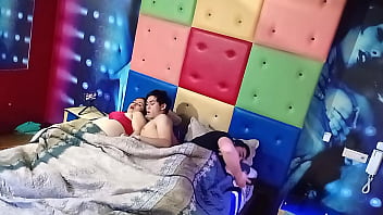 Stepmother is fucked by her stepson and the cuckold doesn't notice Stepmother is fucked by her stepson and the cuckold doesn't notice