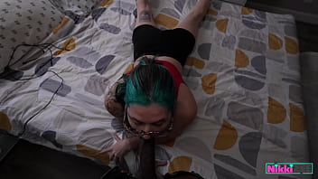 Spandex ripped & pussy owned by dom boyfriend