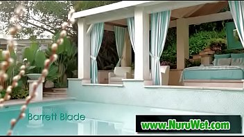 Redhead perfect masseuse blows