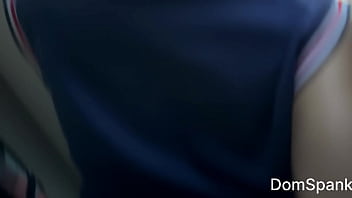 Slim asian petite girl fucked hard in pussy and ass making her stand in the balcony full video in premium