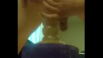 Fucking self with a dildo