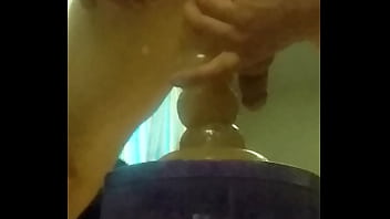 Fucking self with a dildo