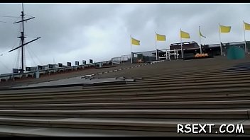 Slim honey takes hard banging