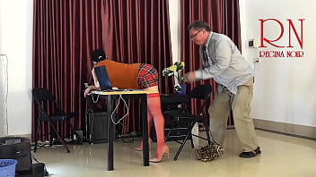 Monday in the office employee without panties tease lick pussy suck dick in the office naughty office c1