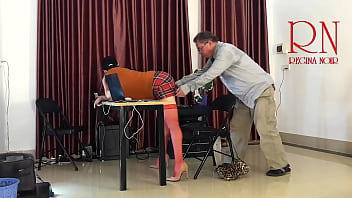 Monday in the office employee without panties tease lick pussy suck dick in the office naughty office c1