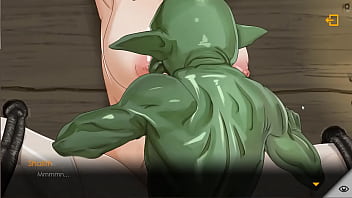 Гоблин ебёт милую девочку в жопу