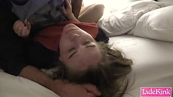 Submissive slut hardcore fucking and rough backhand face slapping