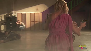 They hired some hookers with big boobs to have orgy sex with them