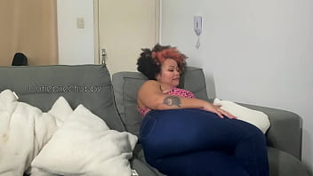 Stepson couldn’t resist my farts so i tease him until he cums