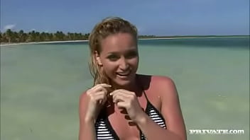 Kathy campbel has her friends to the ocean for some kinky fun