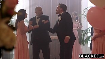 Blacked riley steele takes bbc for the first time