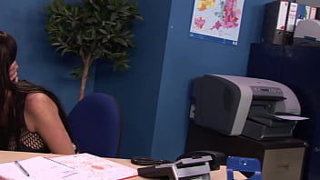 Next it's his turn so he screws her from behind and gives this tattooed babe a massive facial