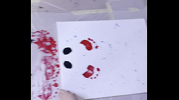 My pantysmell on canvas "la femme fatale"