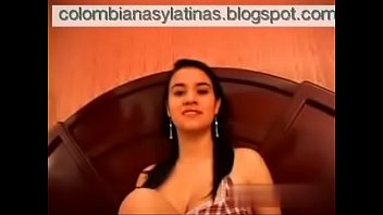Latin girl try her first big cock on casting