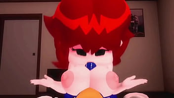 Girlfriend has sex with a blue hedgehog