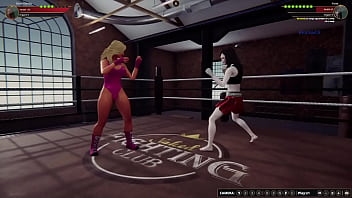 Bambi vs yuna nf3d female mma combat ring