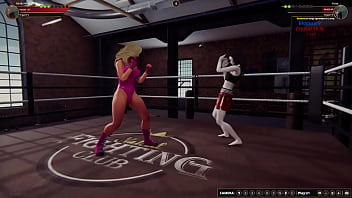 Bambi vs yuna nf3d female mma combat ring
