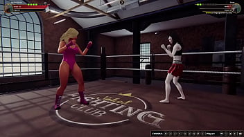 Bambi vs yuna nf3d female mma combat ring