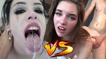 Two submissive sluts epic slut battle anna de ville vs vika lita