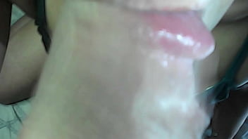 Mature stepmother sucks my cock