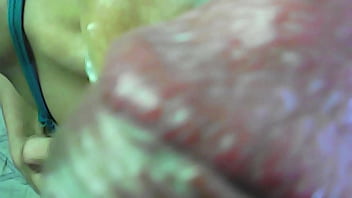 Mature stepmother sucks my cock